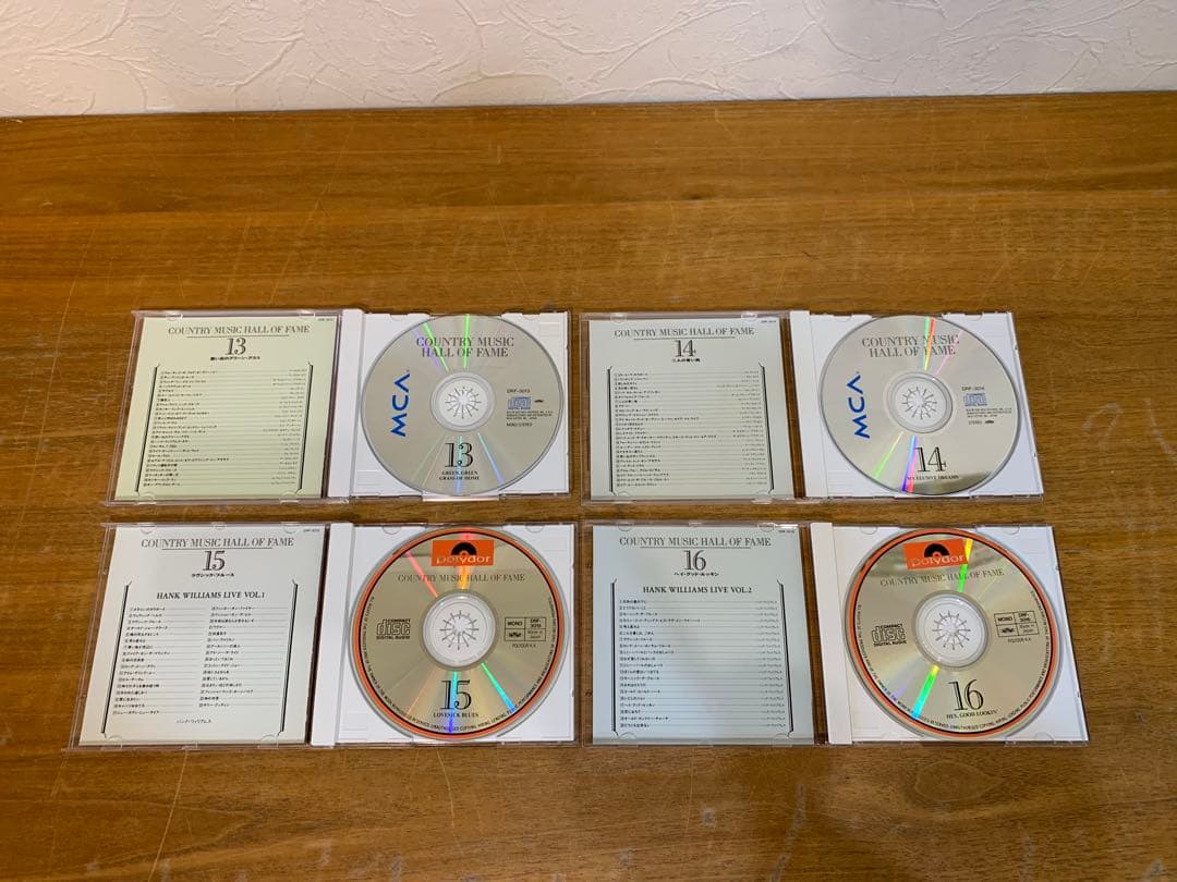 G0128-16★カントリー・ホール・オブ・フェイム 16枚セット