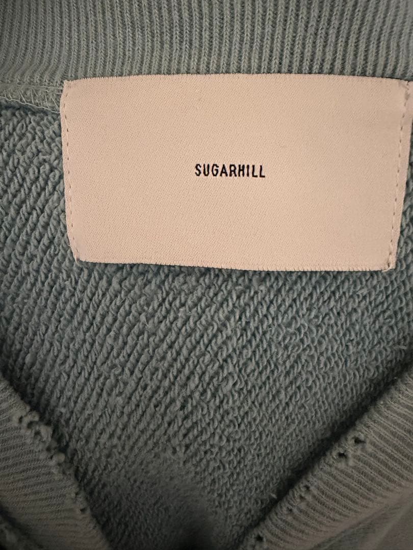 ジャケット・アウター SUGARHILL AGED ZIP-UP SWEAT SHIRT(MINT)