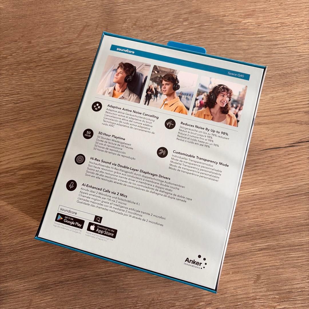 ヘッドホン soundcore Anker SPACE Q45 HEADPHONES