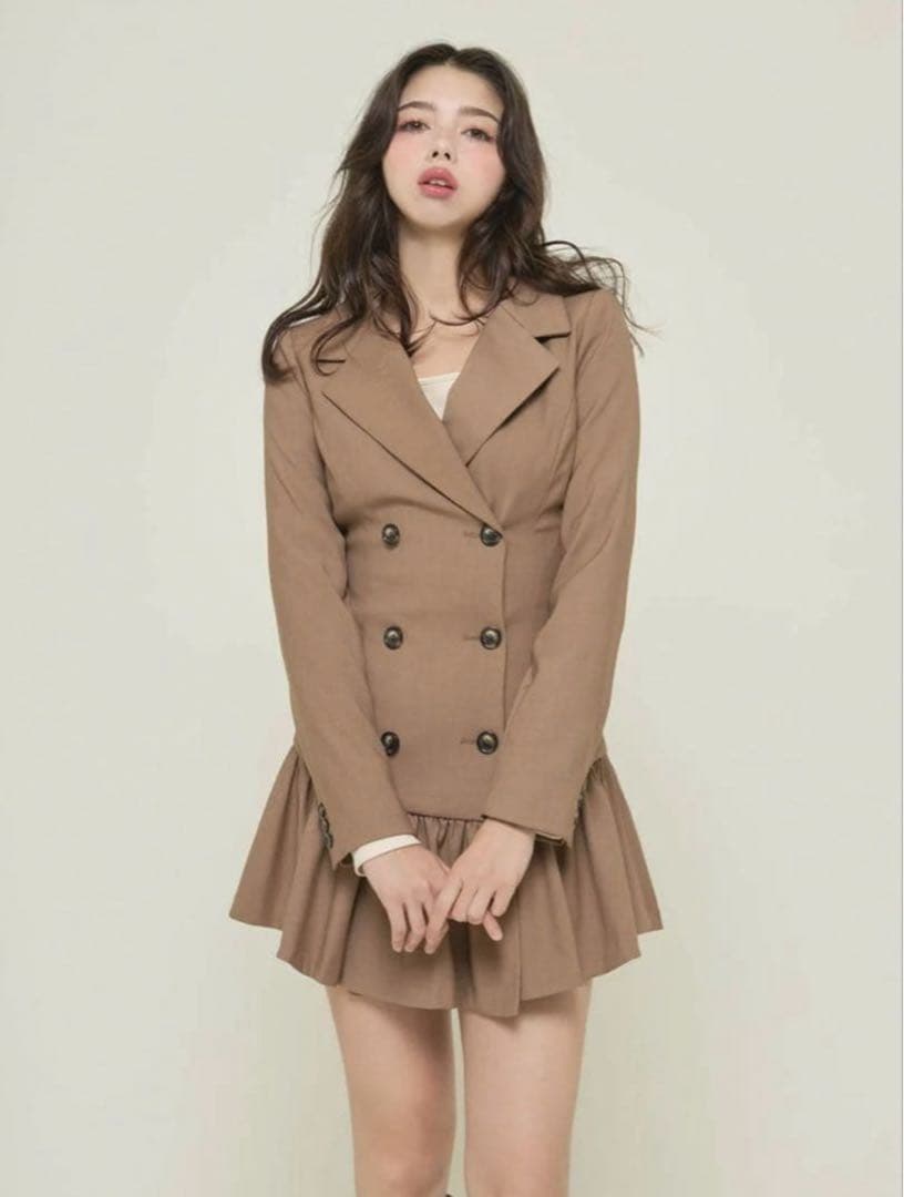 ジャケット・アウター Donna gather mini dress andmary