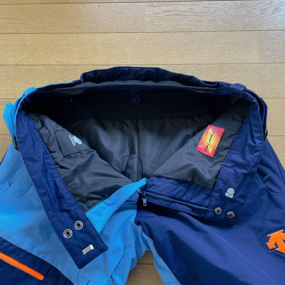 デサント DESCENTE スキーウェア 上下セット デモチーム中古サイズM/L