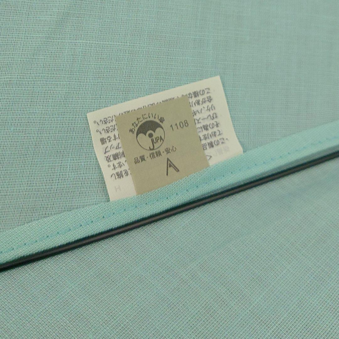 ルルギネス 折りたたみ 刺繍 日傘 エメラルドグリーン