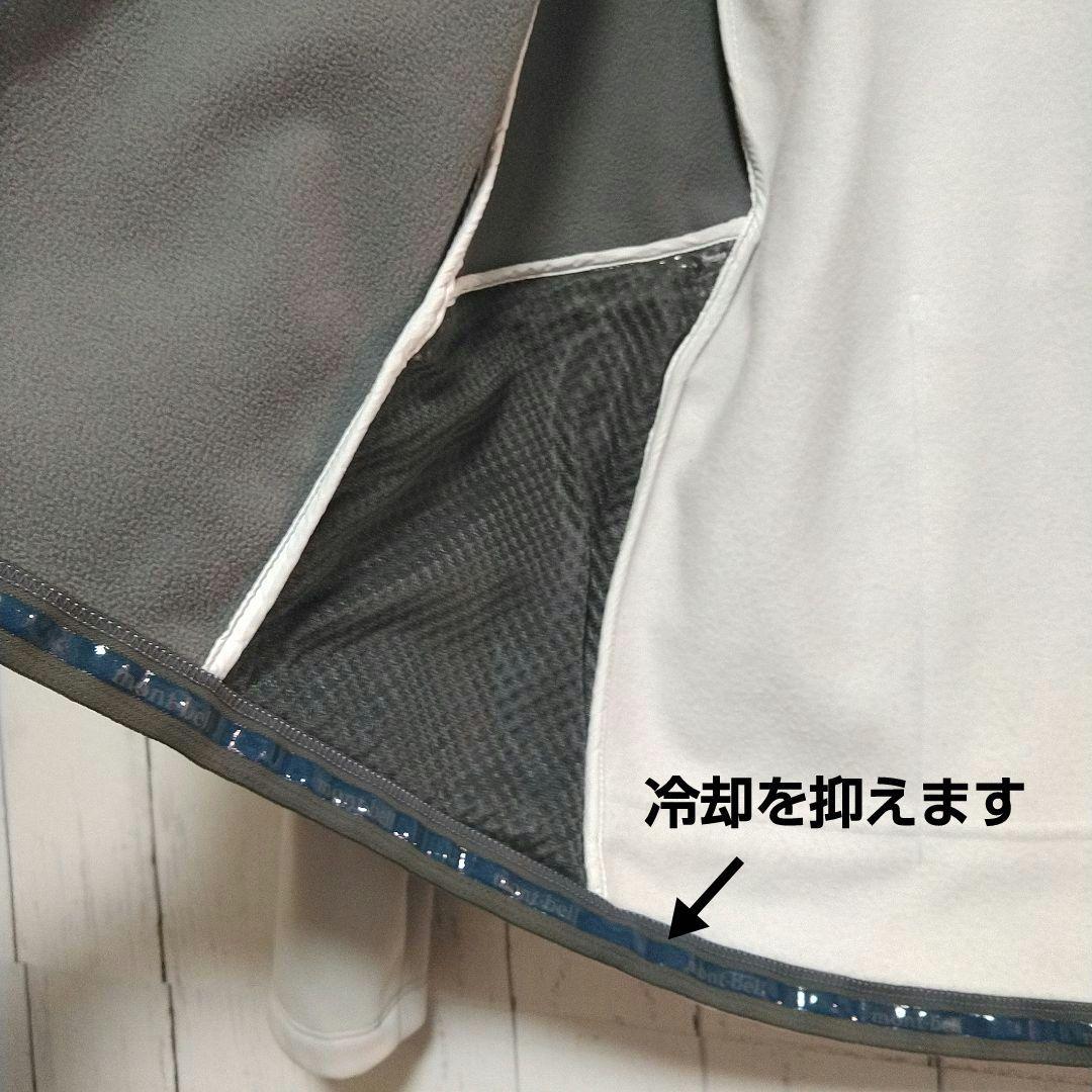 美品　モンベル　クリマバリア　サイクルジャケット　防寒　冬季　裏起毛　自転車　Ｍ