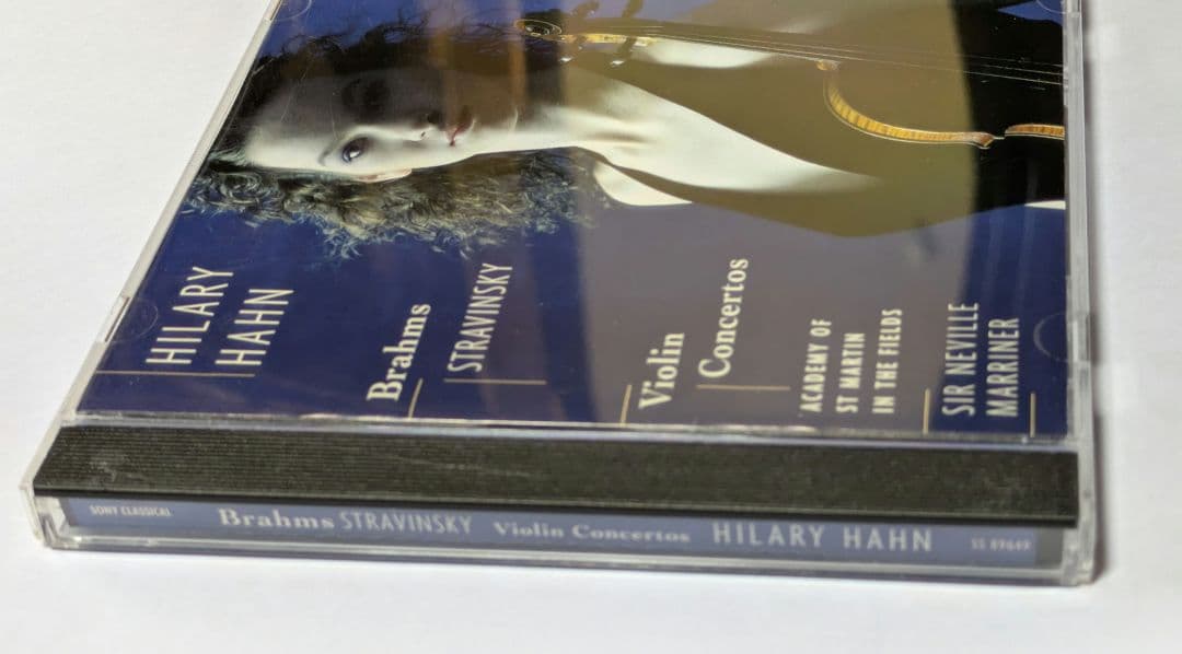 SACD ヒラリー・ハーン　 ブラームス　ストラヴィンスキーバイオリン協奏曲