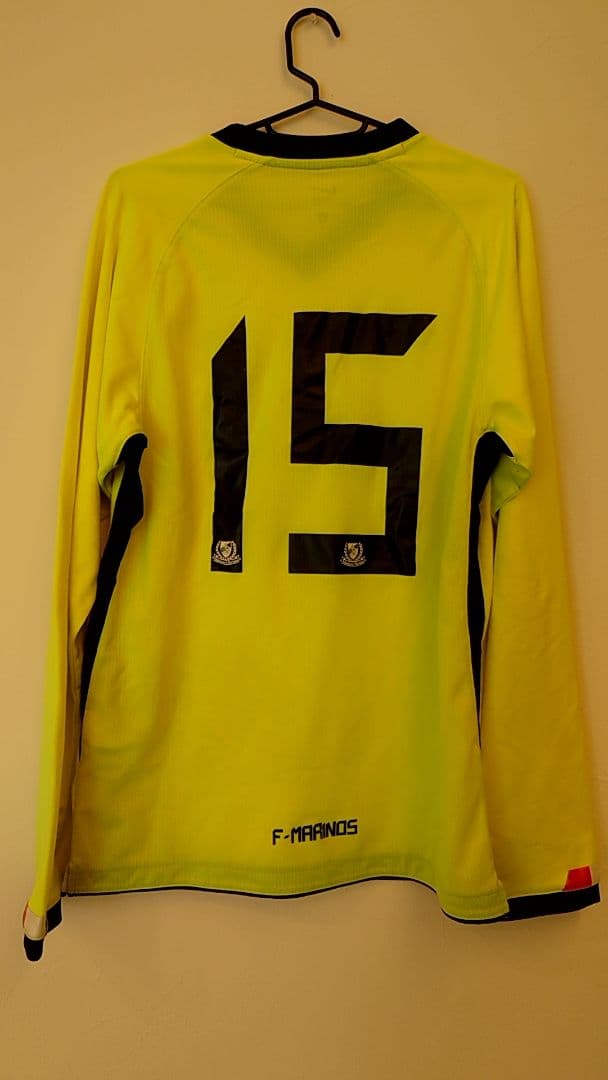 本*ん様 2011 横浜F・マリノス アウェイ 長袖　No.15　選手用