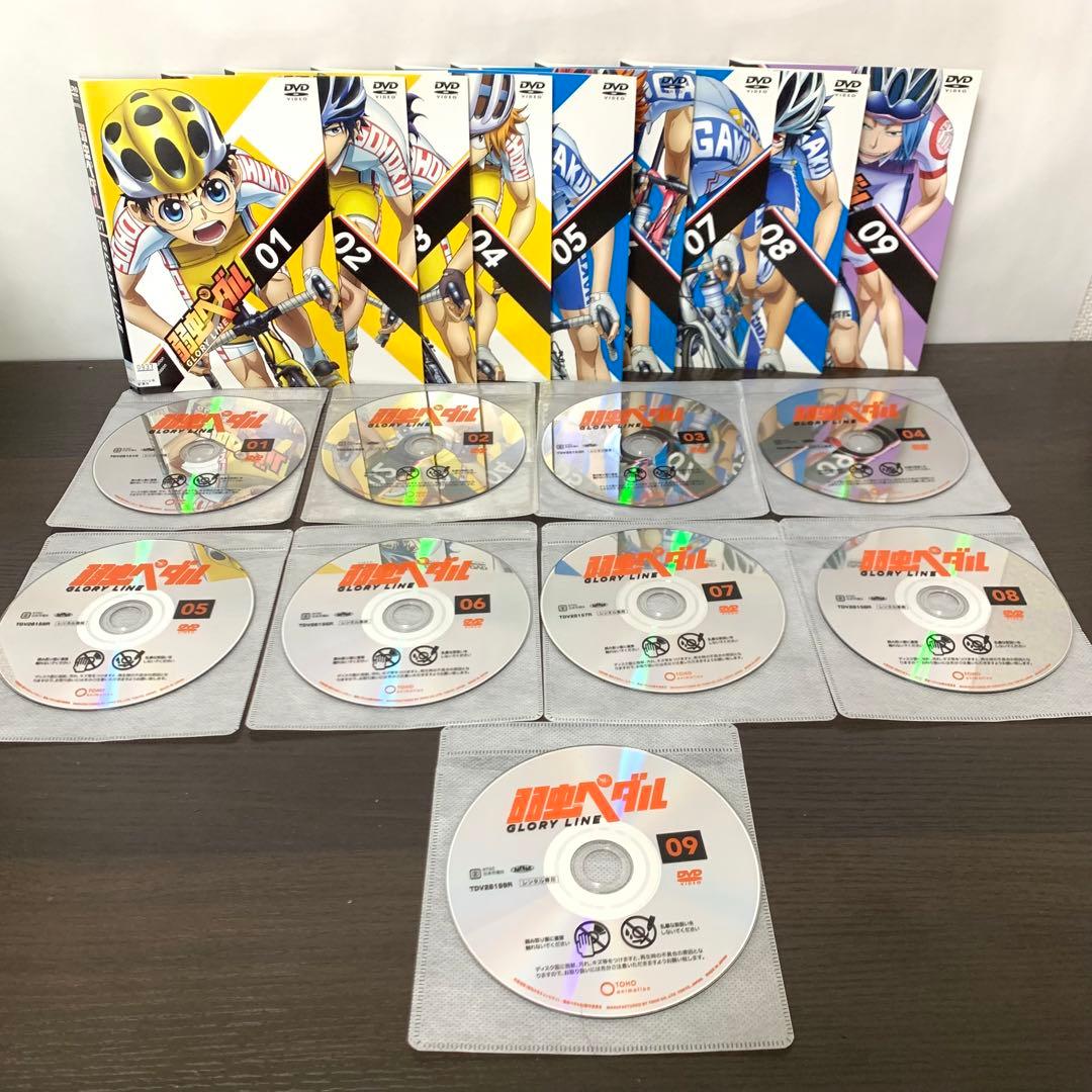 弱虫ペダル　DVD全巻（1〜4期)＋5期非全巻セット　計42枚セット