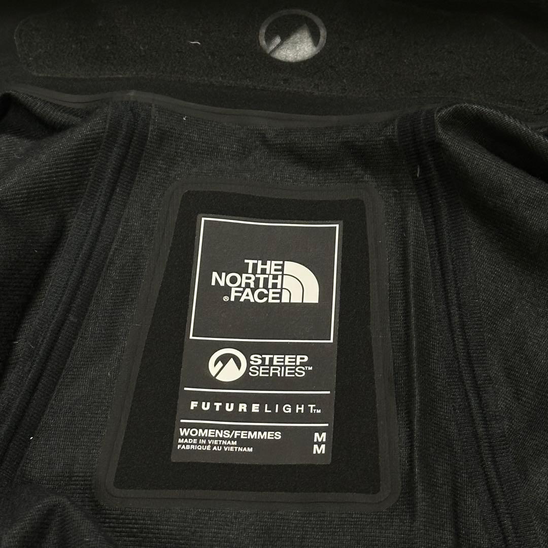 The North Face フード付き レディース スキーウェア 緑/青