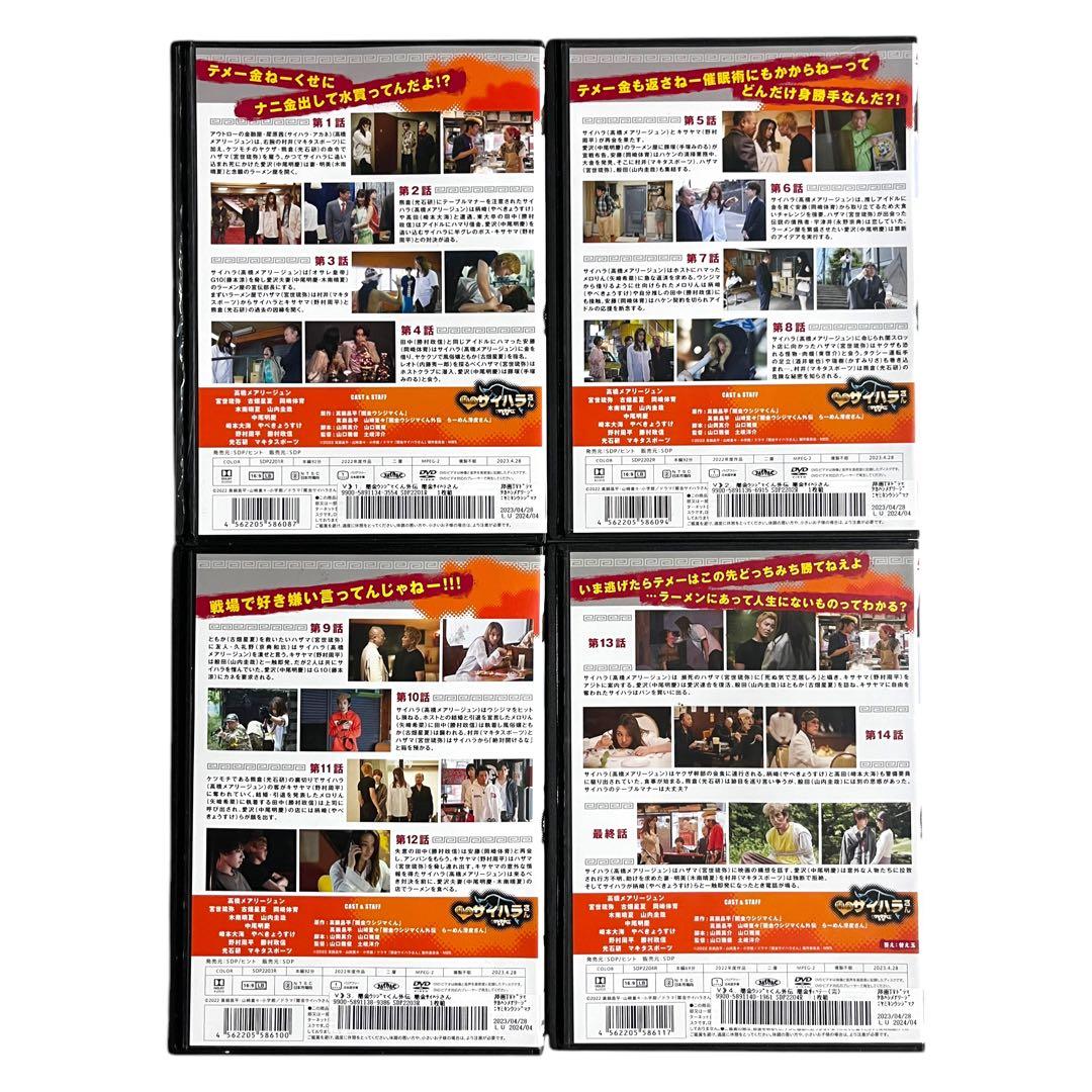 【新品ケース】 DVD 「闇金ウシジマくん外伝 闇金サイハラさん」 全4巻 完結