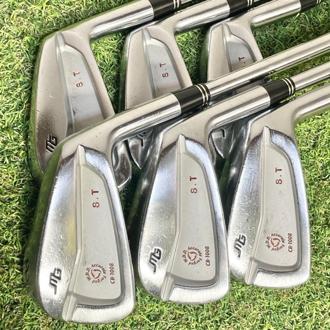 三浦技研 CB-1008 ミウラギケン アイアンセット 6本 S 右用 地クラブ