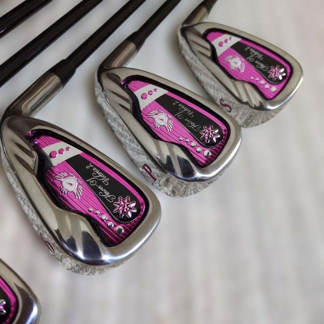 【超美品】ワールドイーグル FL-01 V2 レディース ゴルフクラブセット