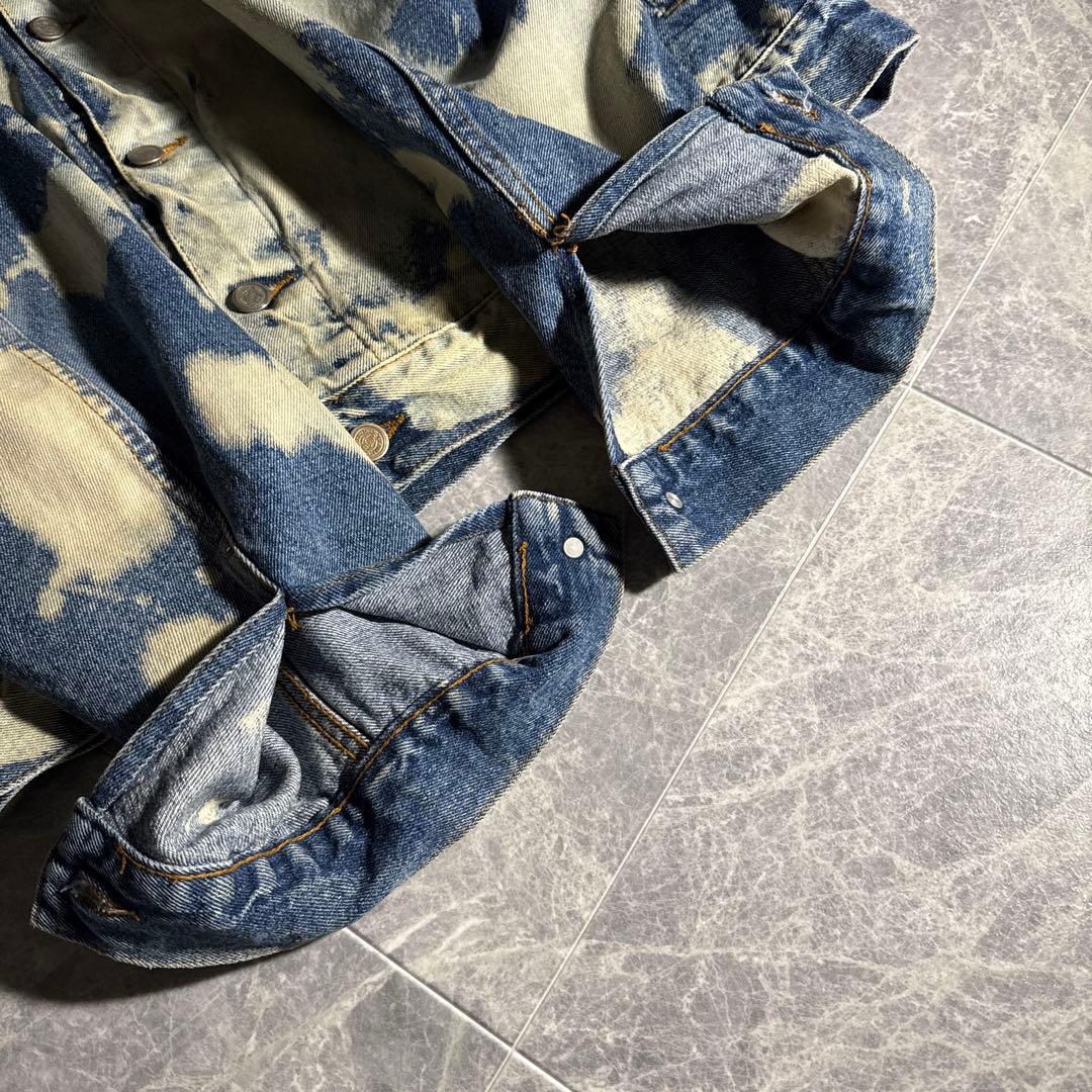 Lee Cooper ブリーチ加工 デニムジャケット