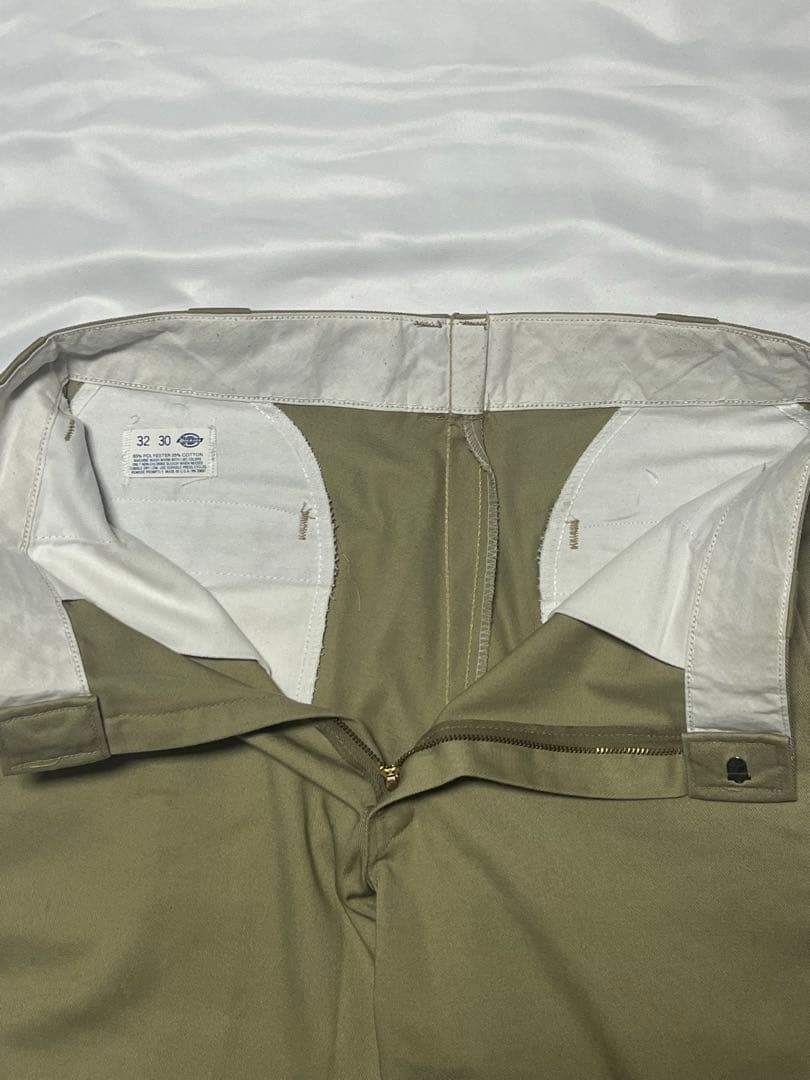 90s Dickies874 USA製 32×30 ベージュ チビタグ