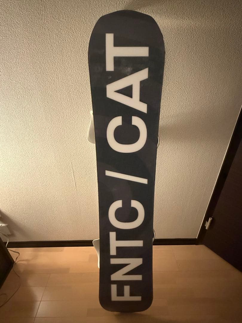 スノーボード　グラトリ　FNTC CAT FLUX DSWビンディング151cm