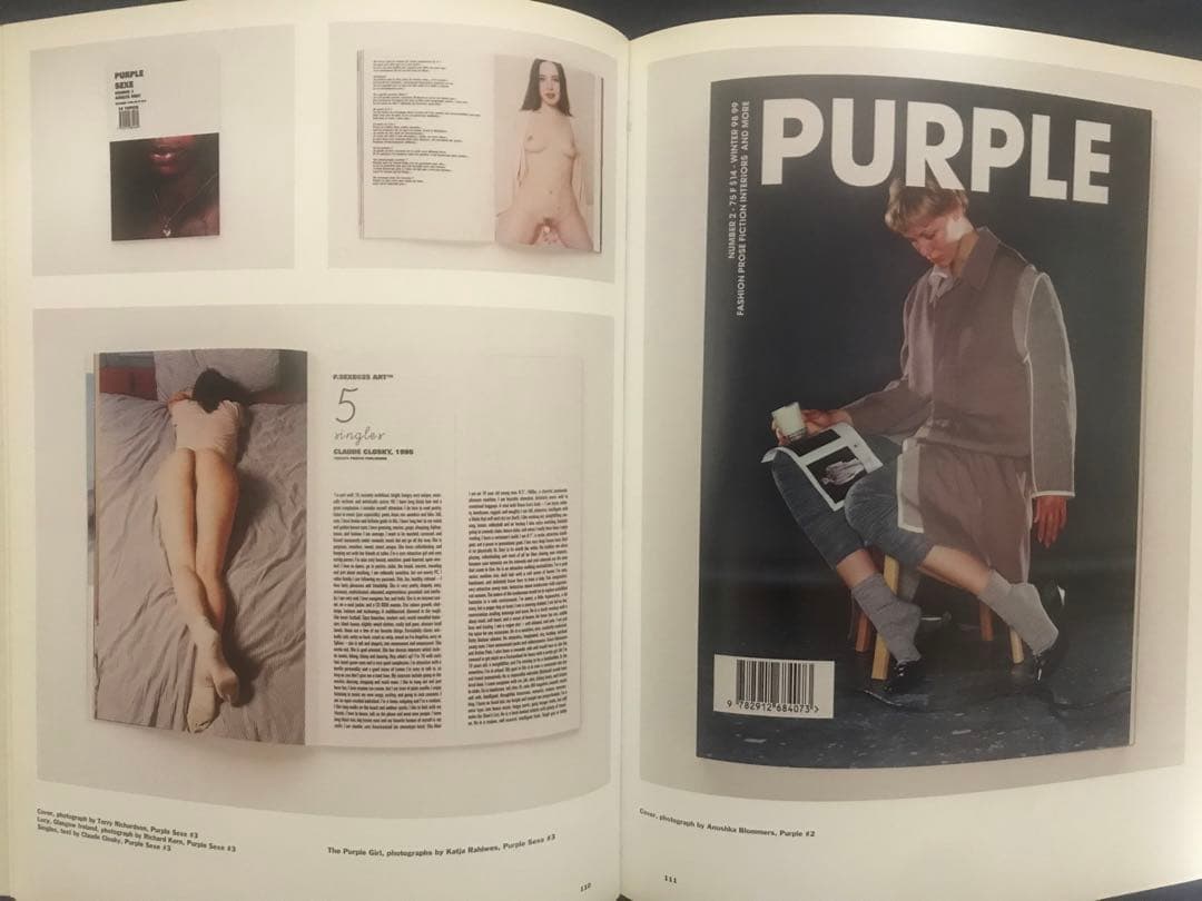 『PURPLE ANTHOLOGY』’08年RIZZOLI刊　初版