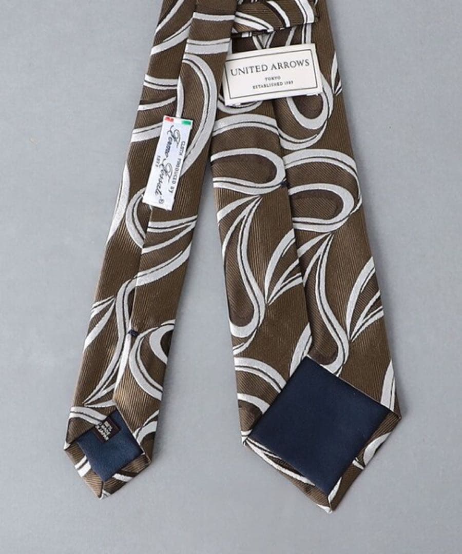 【新品タグ付】【Fermo Fossati】ユナイテッドアローズ　ネクタイ