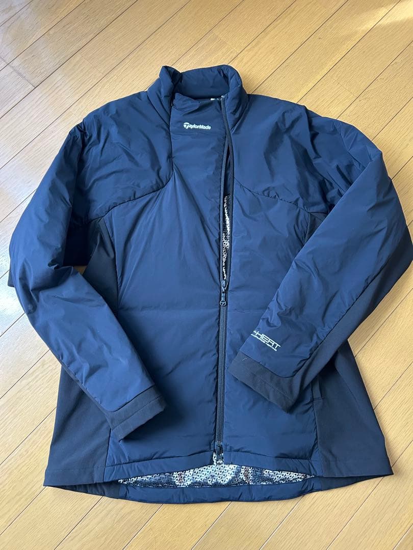 テーラーメイド　ストレッチ中綿ジャケット　蓄熱裏地T-HEAT機能　Oサイズ