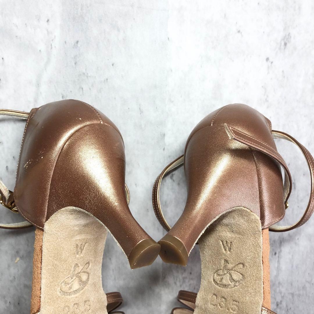 Kent Dance【23.5】社交ダンス ストラップサンダル ラテン シューズ