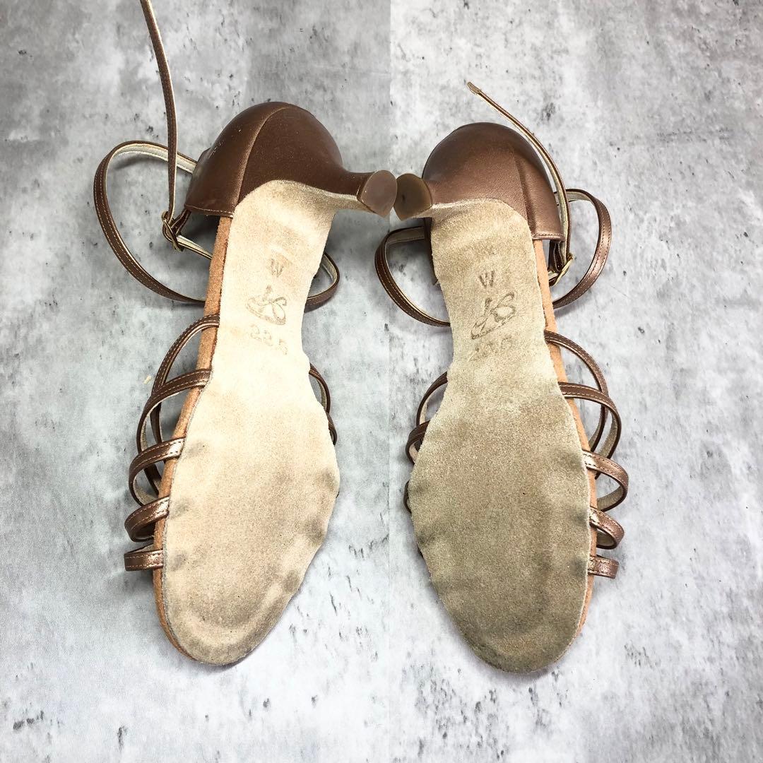 Kent Dance【23.5】社交ダンス ストラップサンダル ラテン シューズ