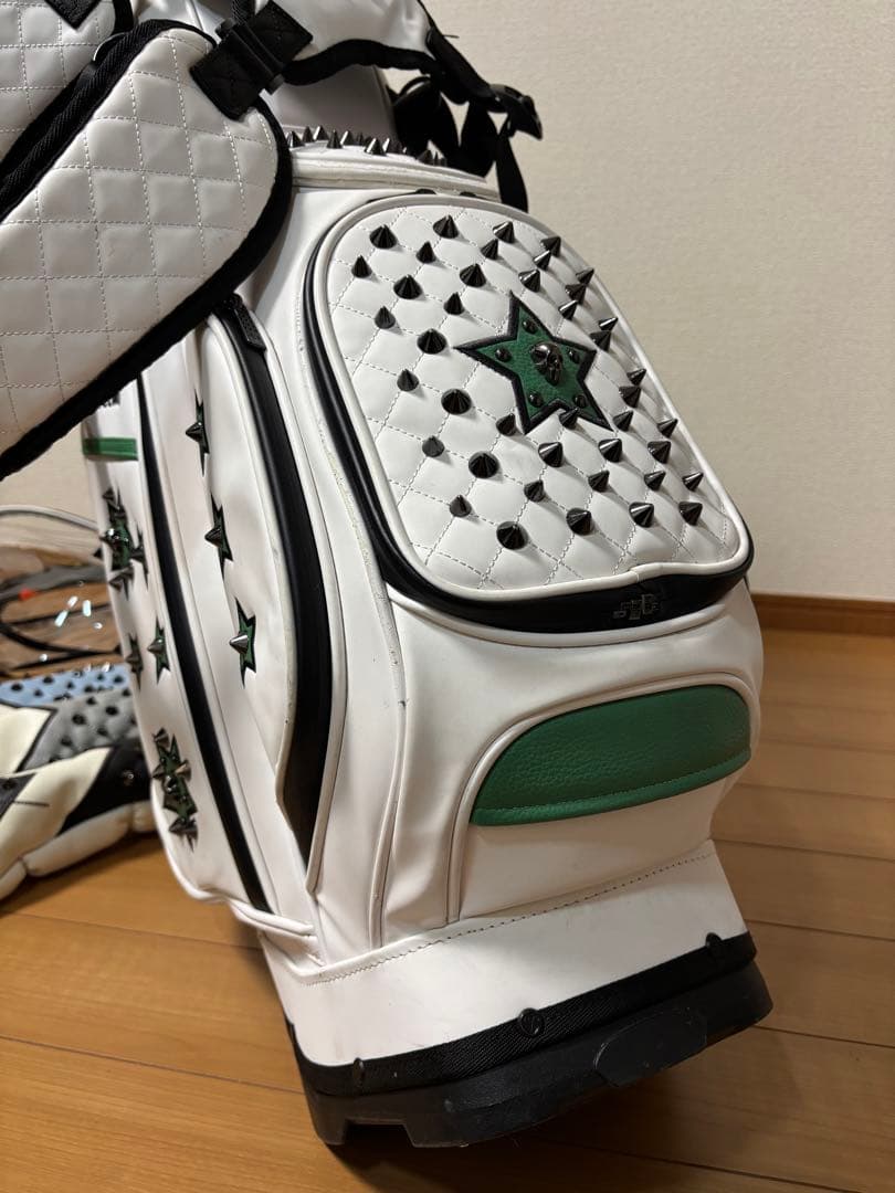 希少！アザスセルモ キャディバック　世界限定30本SELMO スタッズ グリーン