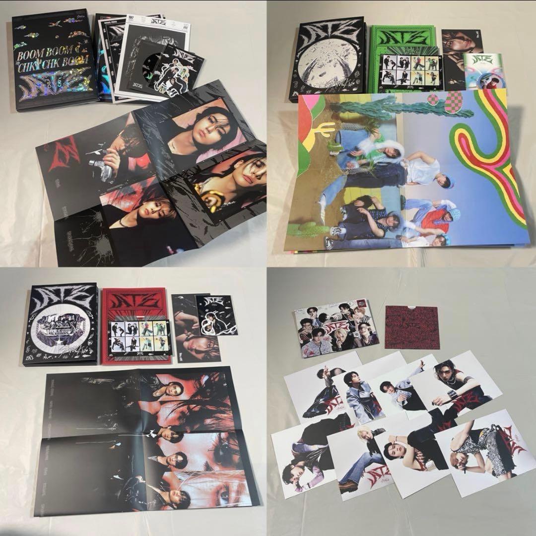 StrayKids アルバム　まとめ売り　⑥ トレカ　チェックインマイル付き