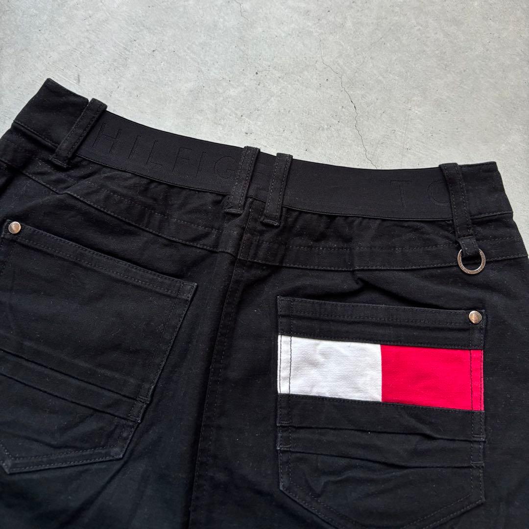   Golf バックロゴ ストレッチスカート 黒 M