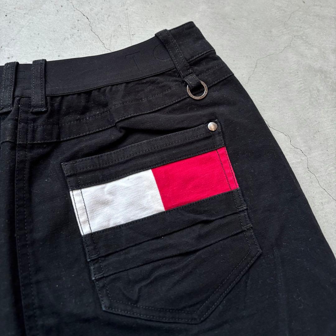   Golf バックロゴ ストレッチスカート 黒 M