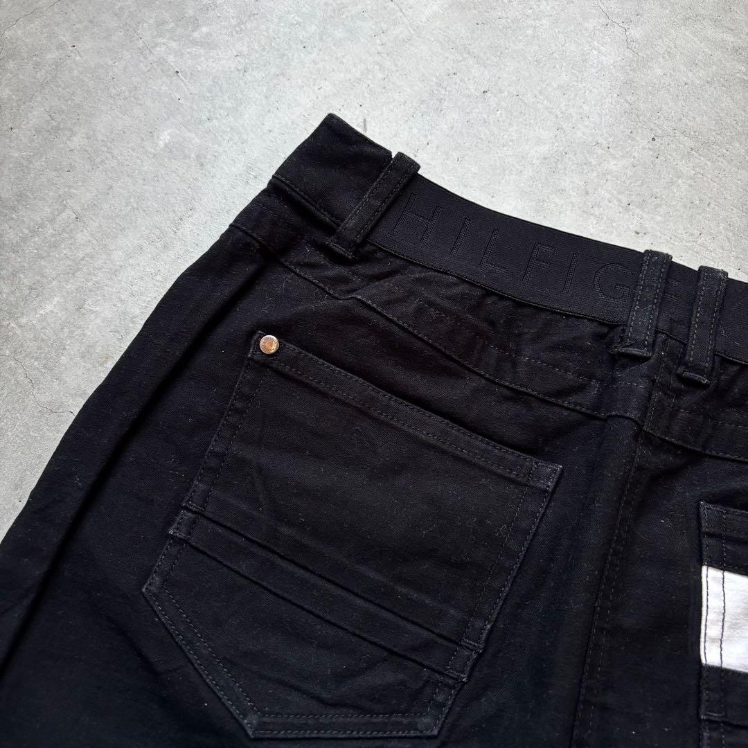   Golf バックロゴ ストレッチスカート 黒 M