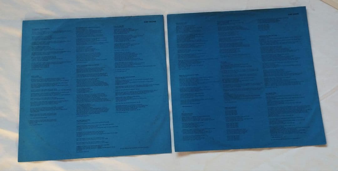 レコード　国内盤　帯付き　青盤　ビートルズ　LP　2枚組　送料込み