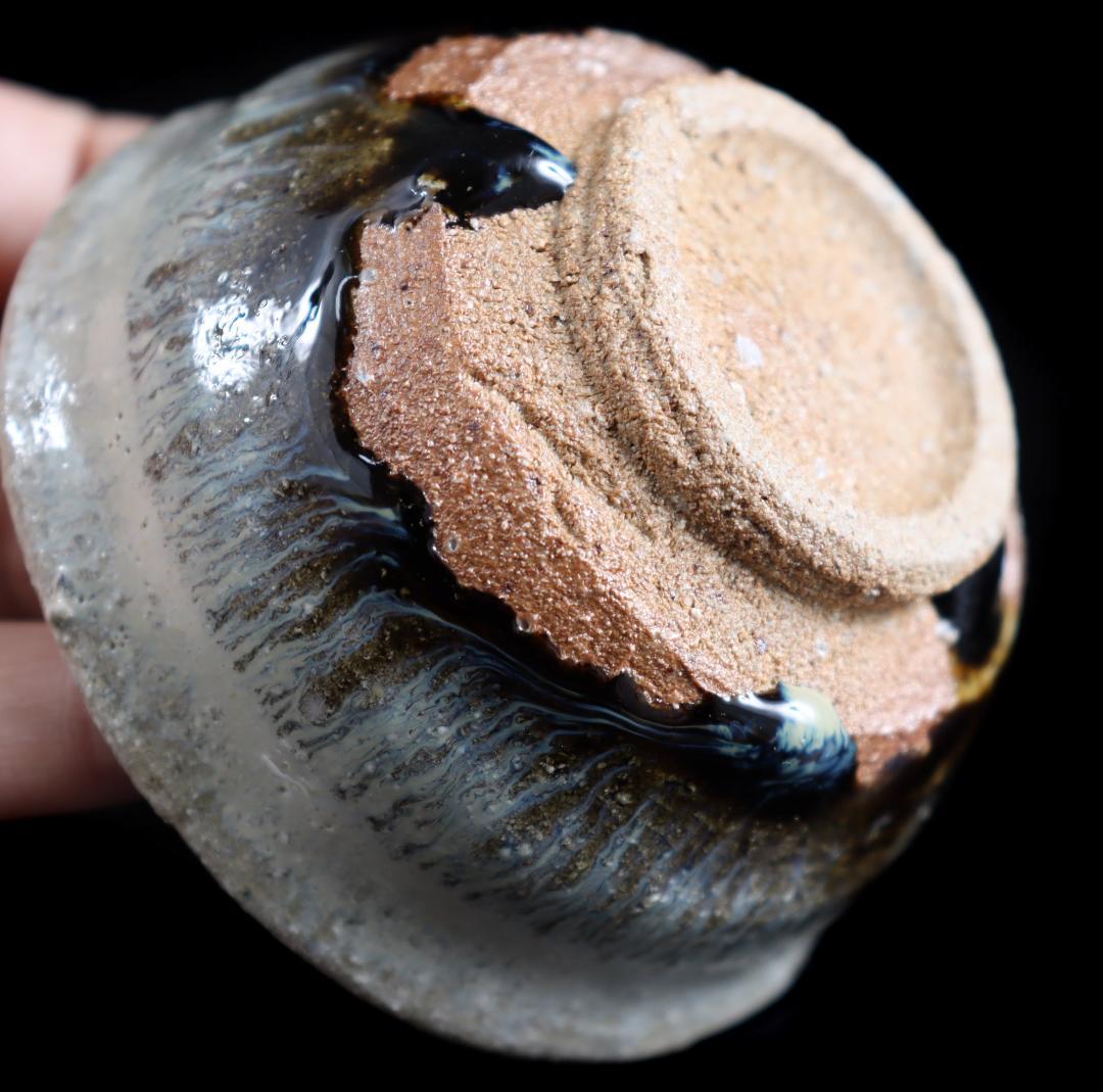 k*n様 西岡小十 朝鮮唐津 盃 酒器 ぐい呑 共箱