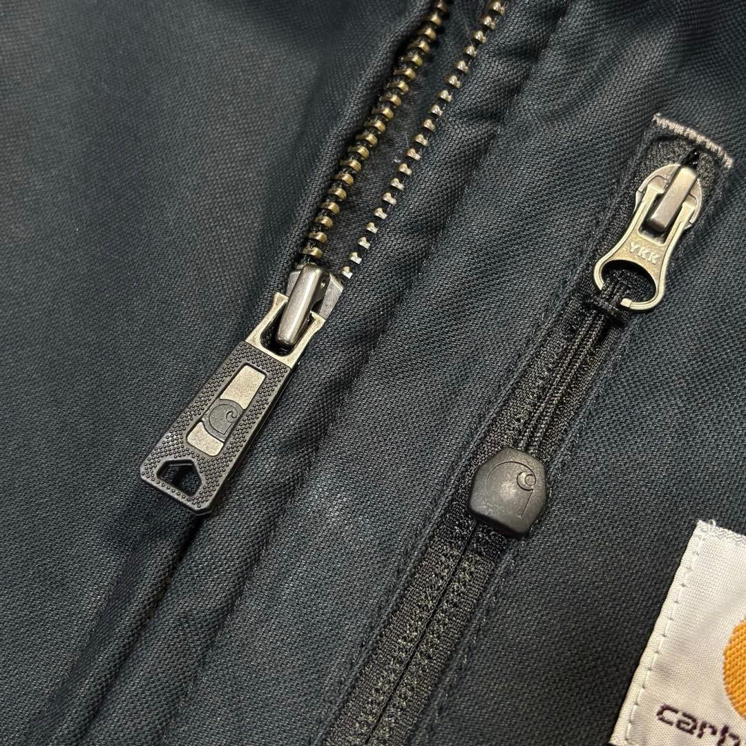 渋いフェード感！カーハート クイックダック ジャケット 深緑 L 2015年製