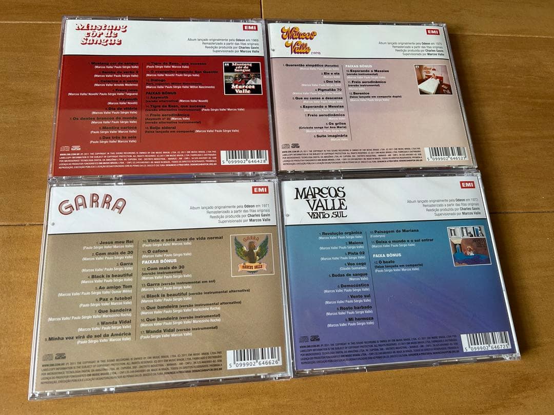 マルコス・ヴァーリ MARCOS VALLE リマスター CD BOX 11枚組