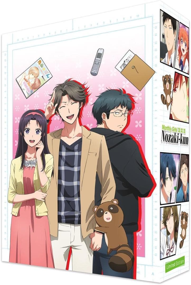 国コード有 わけ有 北米版 月刊少女野崎くん 限定版 DVD+ブルーレイ アニメ