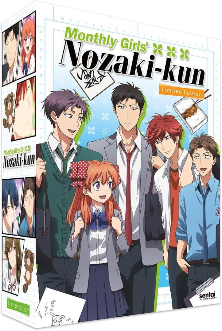 国コード有 わけ有 北米版 月刊少女野崎くん 限定版 DVD+ブルーレイ アニメ