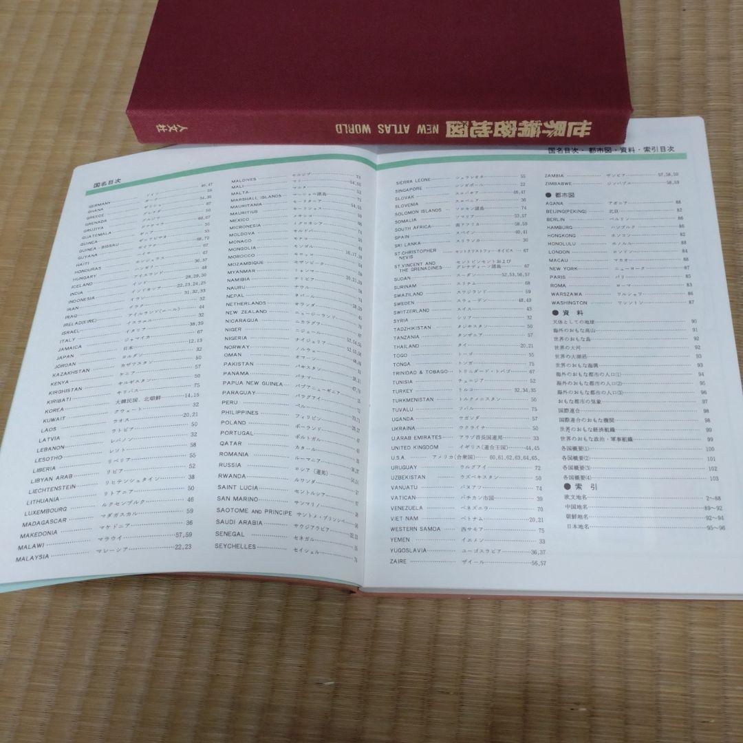 世界精密地図 NEW ATLAS WORLD