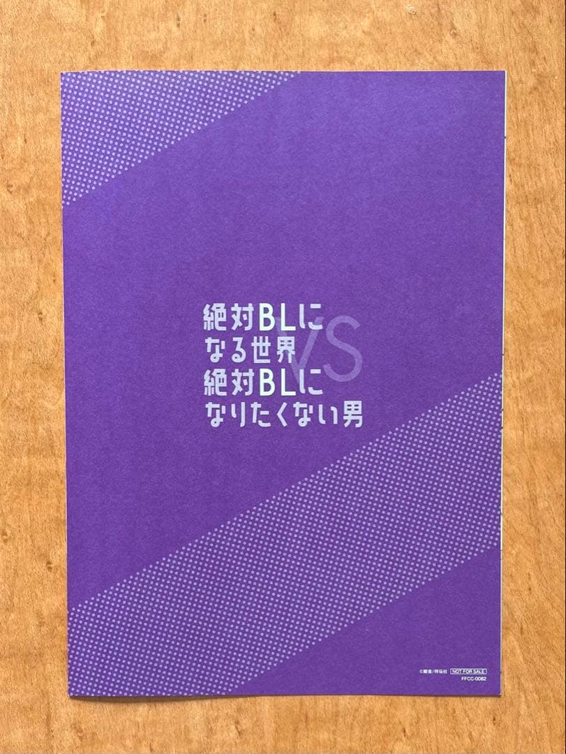 絶対BLになる世界VS絶対BLになりたくない男 連動購入特典 リーフレット