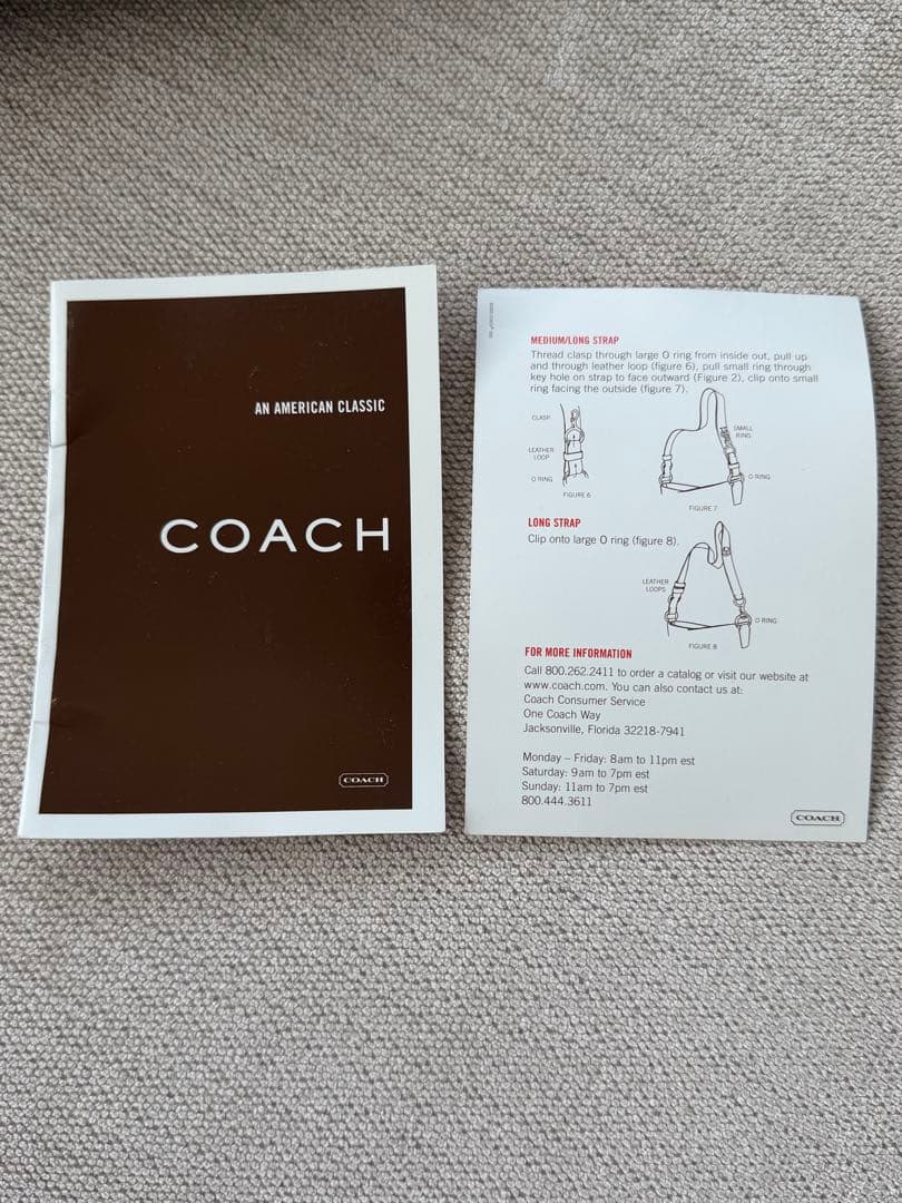 Coach シグネチャーキャンバス　ショルダーバッグ