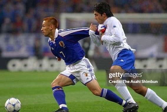 2001 日本代表　中田英寿　アディダスオフィシャル　選手仕様ユニフォーム