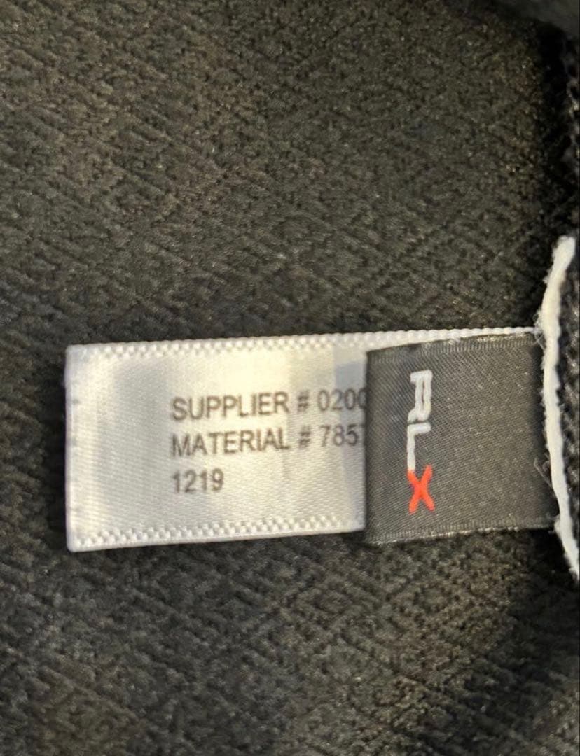 RLX ゴルフ　 フード付きハーフジップパーカー M