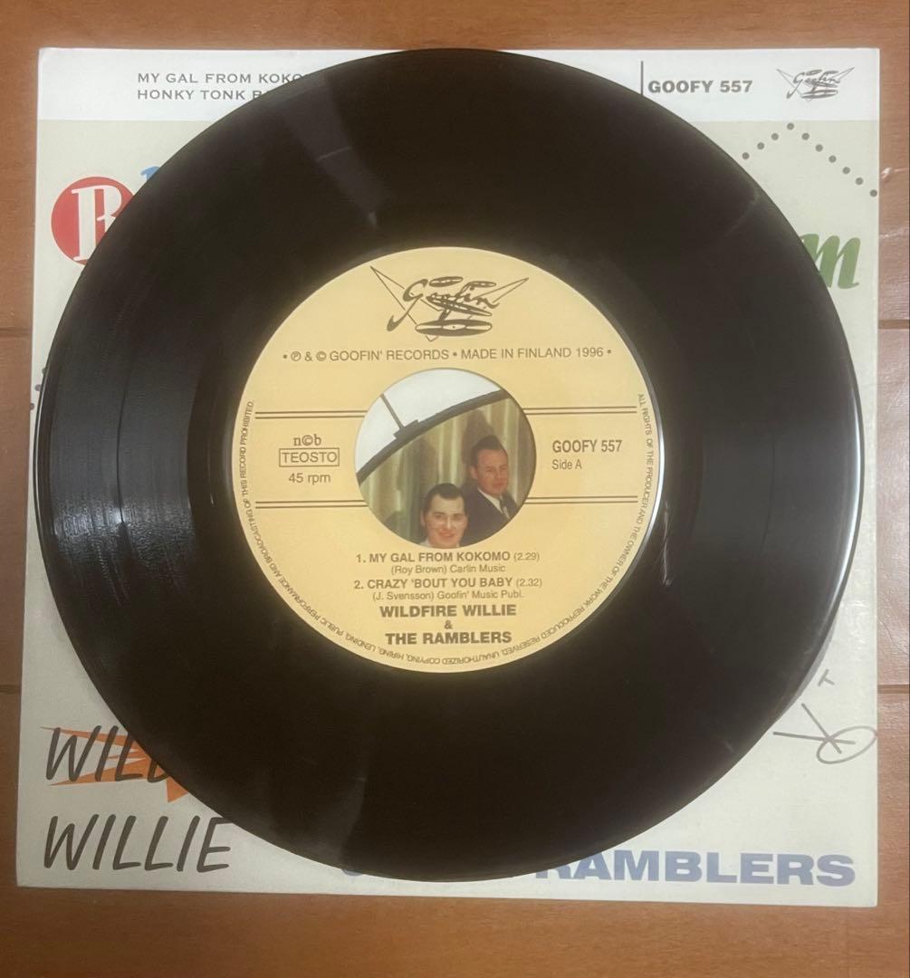 Wildfire Willie & The Ramblers 4枚 ロカビリー