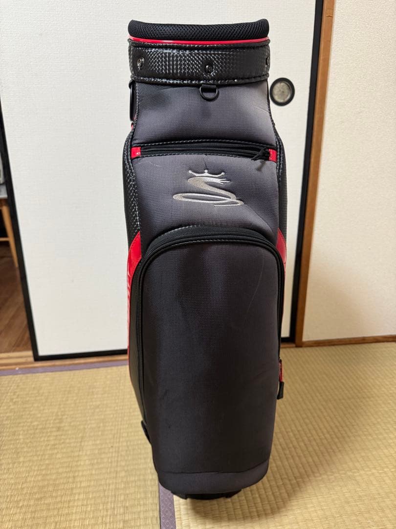 Cobra ゴルフバッグ 黒/赤