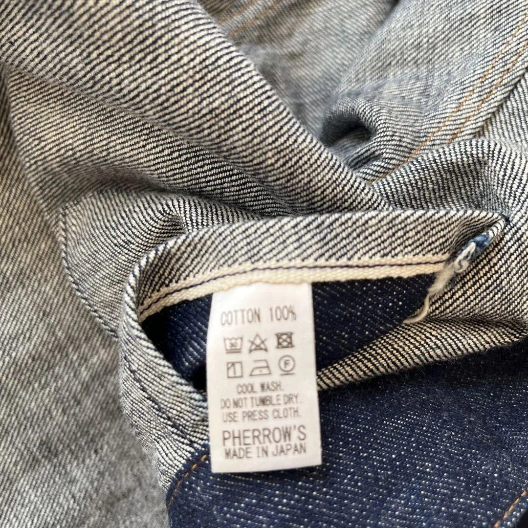 Pherrow's デニムジャケット サイズ38（M）　新品