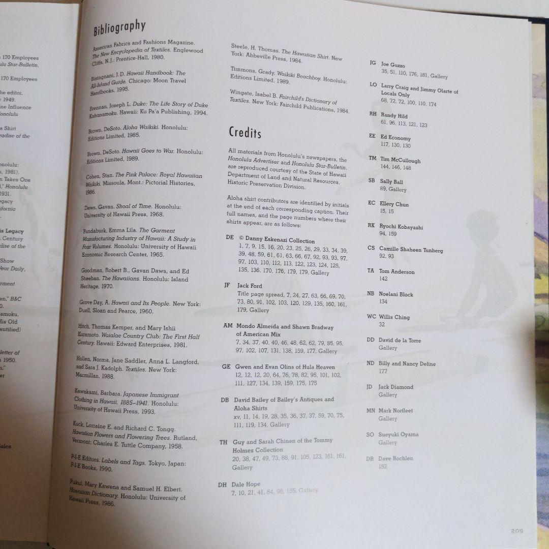 The Aloha Shirt アロハシャツ ハワイアン 写真集 本