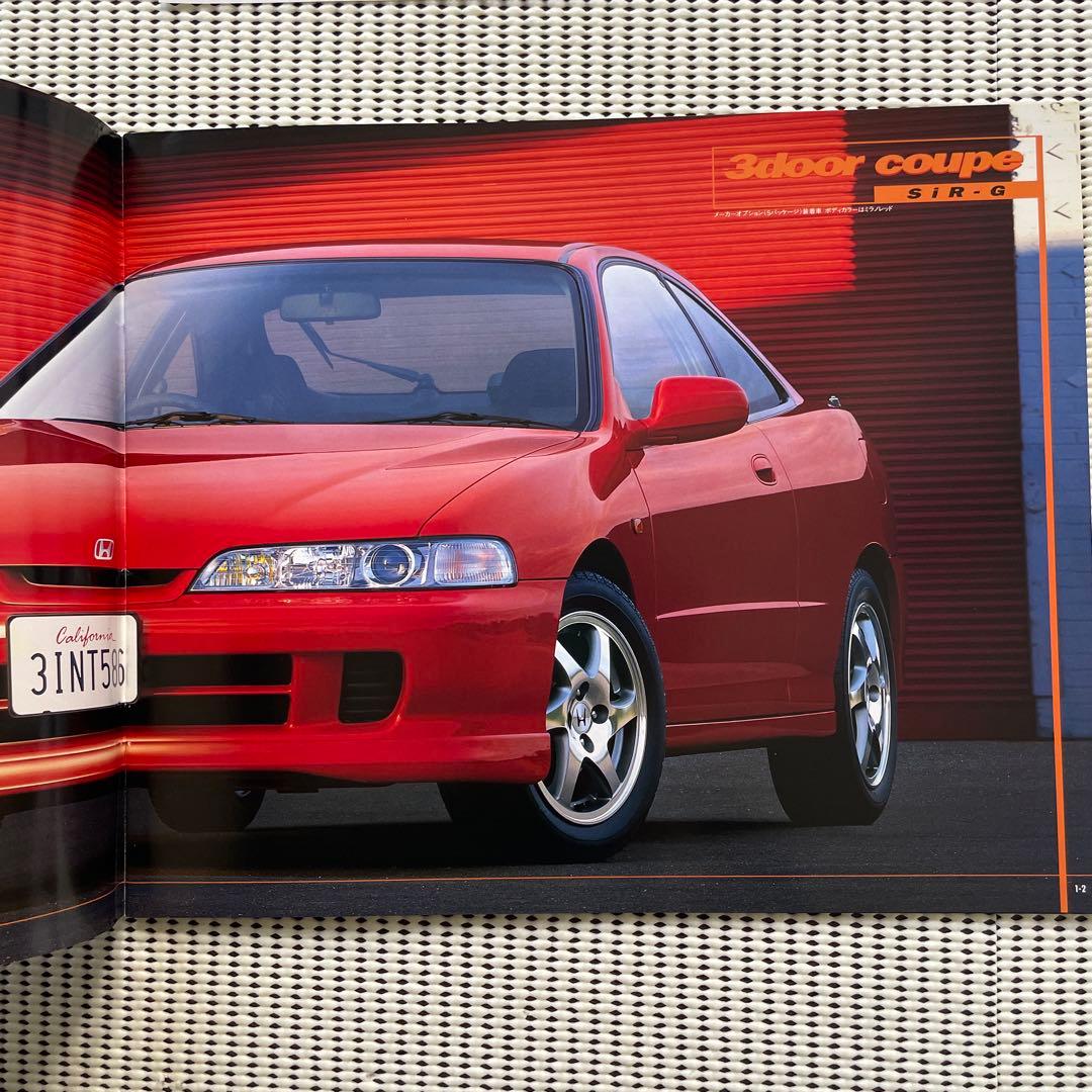 HONDA ホンダ　INTEGRA インテグラ　カタログ　DC2 VTEC 無限
