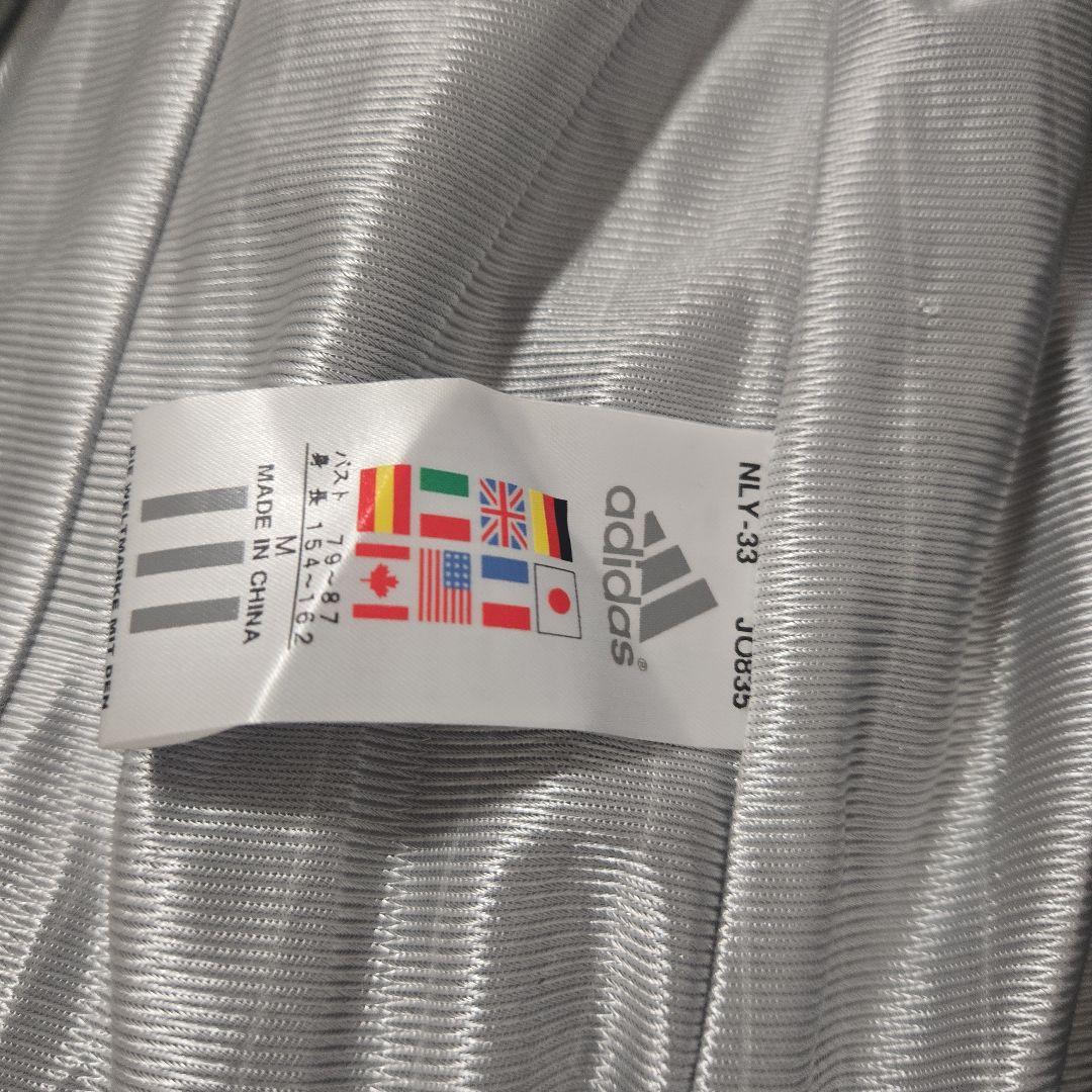 adidas レディース M ジップアップウェア 黒/紫