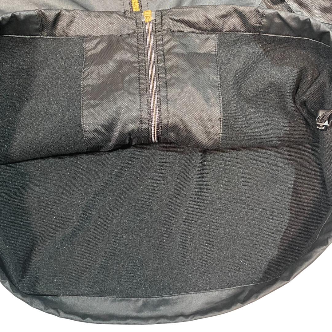 オークリー OAKLEY 裏起毛 ナイロンジャケット L ブラック ゴルフ