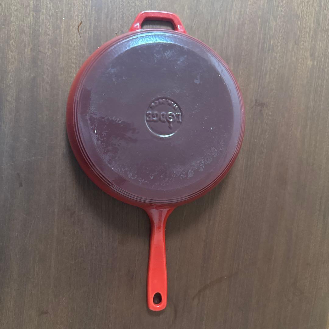 エナメルスキレット11インチレッド 【メーカー】 LODGE EC11S43