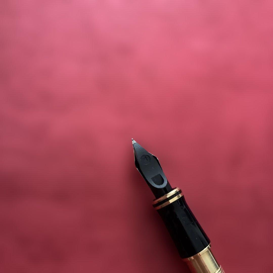 PARKERパーカーデュオフォールドセンテニアルペン先 14K マーブルブルー