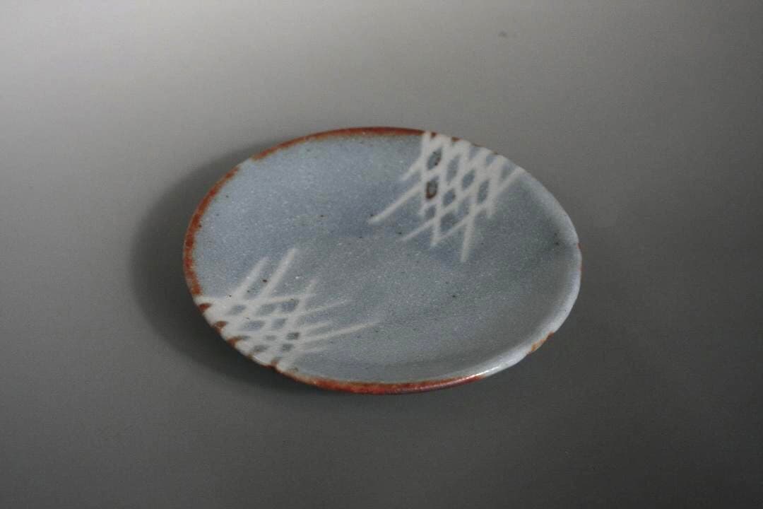 鼠志野　コーヒーカップ2客　美濃焼　窯印有