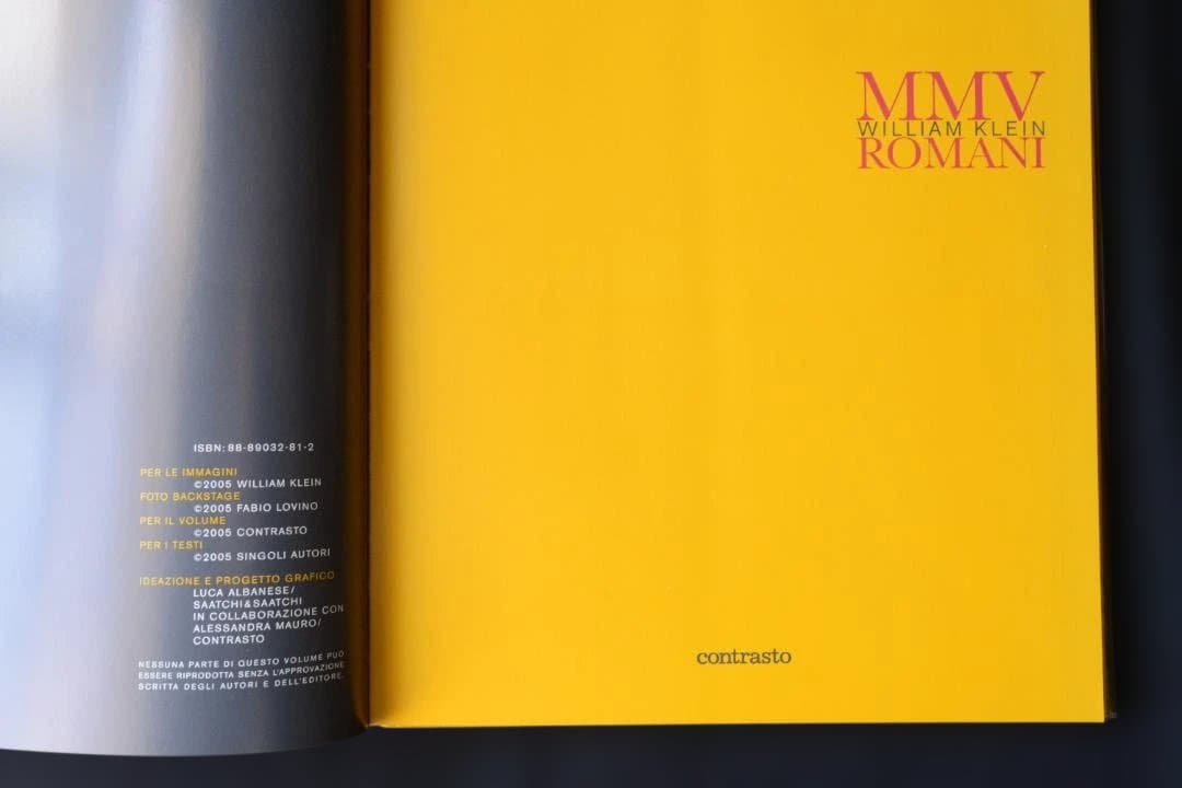 【William : MMV ROMANI】ウィリアム・クライン　新品