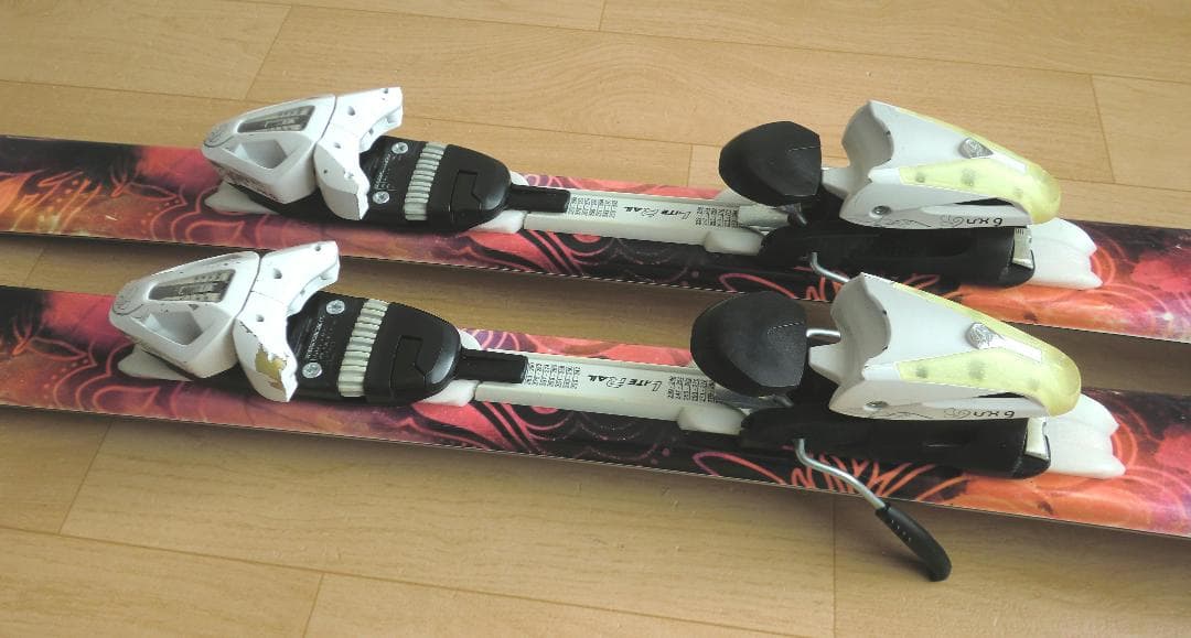 ■■1月限定■送料無料■ハート■女性用スキーセット■板145靴24■メンテ付■■